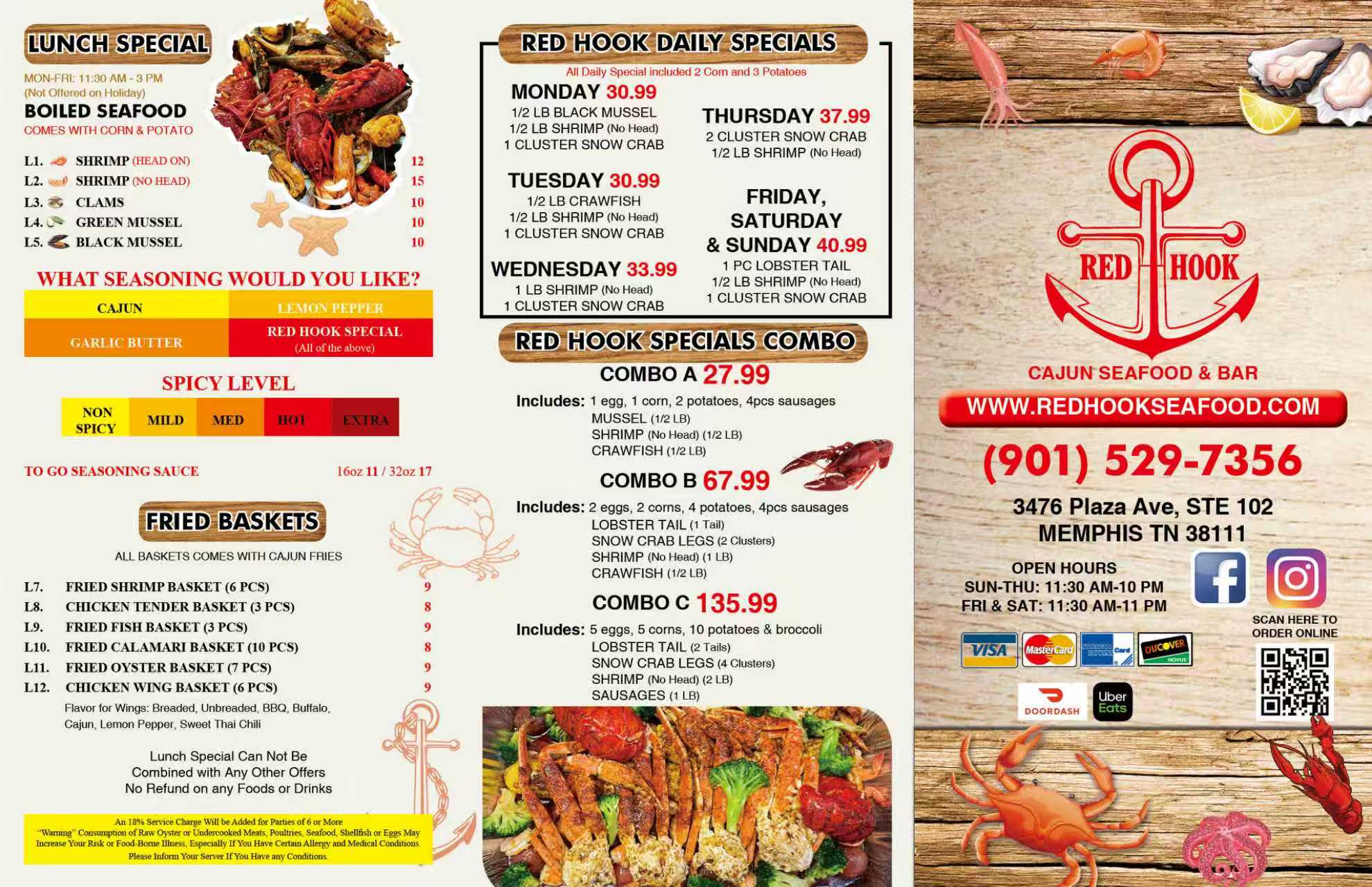 Red Hook Cajun Seafood & Bar Winchester
